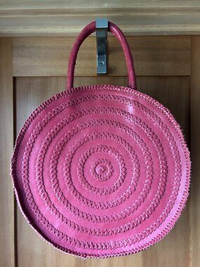 Sundance Ruby Red Leather Bag